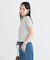 アイレットミニ裏毛Tシャツ