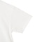 裾レースロゴプリントTシャツ