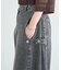 サイドタックスーパーワイドデニムパンツ