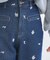 刺繍ワイドデニムパンツ