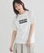 フロッキープリントTシャツ