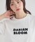 フロッキープリントTシャツ