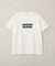 フロッキープリントTシャツ