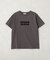 フロッキープリントTシャツ
