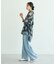 花柄シアーシャツ