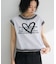 ・swing by ハートロゴフレンチTEE