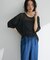 ・ELENCARE DUE シャーリングシアーニット