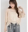・ELENCARE DUE シャーリングシアーニット