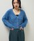 ・Petit Fleur シャギーニットカーディガン