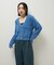 ・Petit Fleur シャギーニットカーディガン