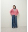 ・Petit Fleur シャギーニットカーディガン