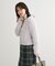 ・Petit Fleur シャギーニットカーディガン