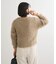 ・Petit Fleur シャギーニットカーディガン