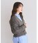 ・Petit Fleur シャギーニットカーディガン