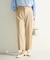 O.きれいシルエットテーパードパンツ