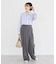 アシメウエストタックパンツ
