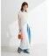 前後2WAYレイヤーニットワンピース
