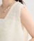 フェザーノースリーブベスト