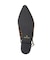マルチファブリックTストラップミュール
