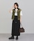 Iライン裏毛スカート