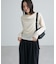 【WEB限定】シアーベロアオフショル長袖プルオーバーⅡ