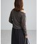 【WEB限定】シアーベロアオフショル長袖プルオーバーⅡ