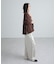 深Vネック裏毛プルオーバー