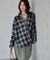 【しゃれシャツ】2wayシャーリングシャツ