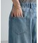 バギーデニムパンツ