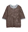 メッシュニットリンガーTシャツ