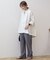 【WEB限定】接触冷感バンドカラーシャツチュニック