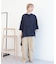 【WEB限定】接触冷感バンドカラーシャツチュニック