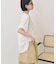裾ラウンドTシャツ