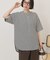 裾ラウンドTシャツ