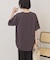 裾ラウンドTシャツ