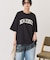 カレッジロゴレースドッキングTシャツ