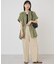 【WEB限定】イージーケア+接触冷感 フレンチスリーブギャザーシャツ