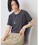 配色レイヤード風シアーTシャツ
