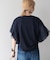 【WEB限定】袖チュールサイドスリットプルオーバー
