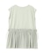 【汗染み防止】異素材ペプラムプルオーバー