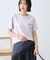 フォト&レタリングプリントTシャツ