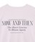 フォト&レタリングプリントTシャツ