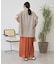 【選べる丈】接触冷感シフォンスカーチョ【WEB限定カラー有り】