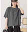 【WEB限定】バックフリル半袖プルオーバー