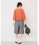 Wウエストキュロットパンツ