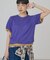 【2点セット】配色レイヤードメローTシャツ