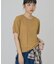【2点セット】配色レイヤードメローTシャツ