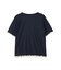 【2点セット】配色レイヤードメローTシャツ