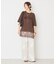 カレッジロゴレースドッキングTシャツ