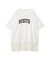 カレッジロゴレースドッキングTシャツ